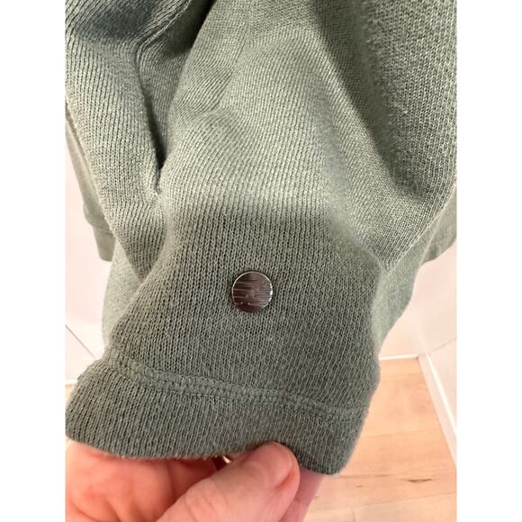 Z By Zella Sweater Cardigan Green Agave Shooting Star Drape Pullover Size M - Picture 8 of 12